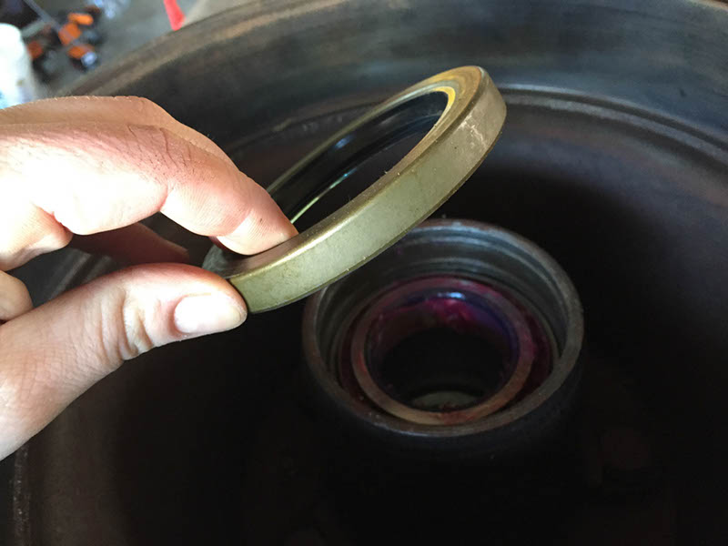 New seals, races and bearings for all the hubs
