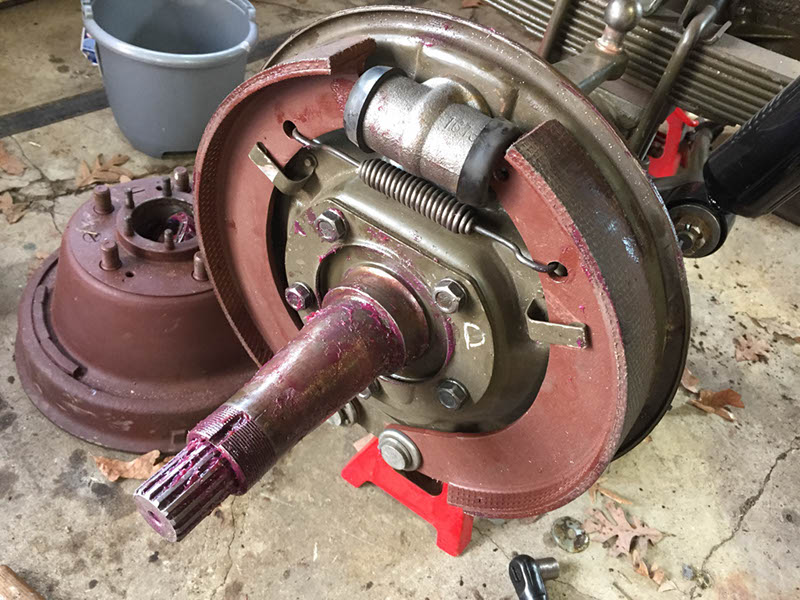 New brakes are on the front