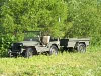 1948 CJ2A &amp; Year Unknown M-416 Cargo Wagon