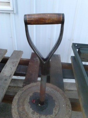 More stain & starting to dry.